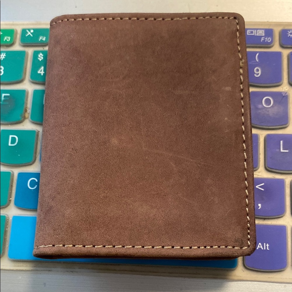 Brown Leather Wallet from J. Campbell